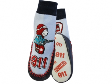 Baby-Socken Hausschuh mit Sohle 911