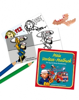 Buch "Vorlese-Malbuch Feuerwehr"